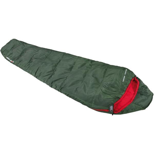 High Peak Mumienschlafsack Black Arrow ECO (dunkelgrün/rot)